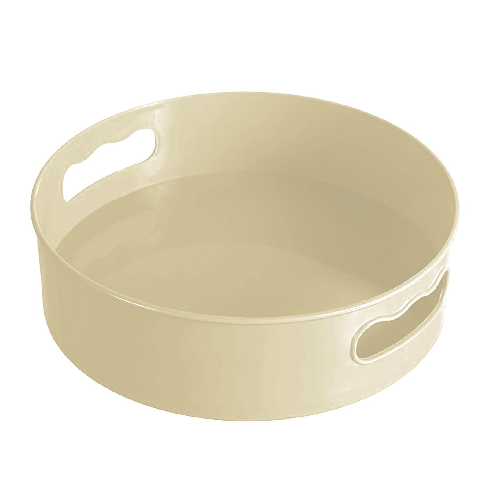 

Многофункциональный ящик для хранения в ванной комнате, вращающийся кухонный лоток для хранения с ручкой