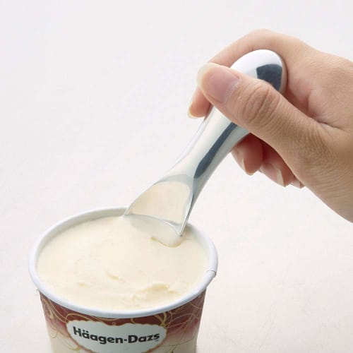 Lemnos Furniture Village 15.0% Ice Cream Spoon No. 01 Vanilla/Round Tip (Small) *This product is the spoon only.