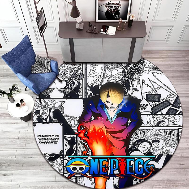 Scimmia D Carina. Tappeto Luffy dal manga giapponese ONE PIECE è morbido, per la casa, la camera da letto, decorazione zerbino, e tappeto antiscivolo E9