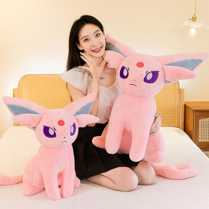 For Children Holiday 40/70Cm Espeon  Plushy Items Big Manga Toy Cushion Comic Massive Pokmon Eifie Peluche Padded Treat
