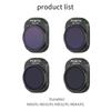 Replacement RCTQ For DJI Mini 4 Pro ND Filter  Camera Lens Filter Set UV CPL ND8 ND16 ND32 ND64 ND/PL  Repair Parts