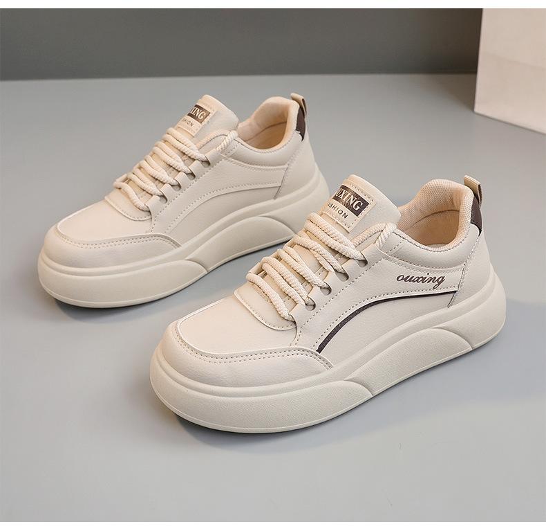 Flat-soled Sneakers Women's Spring and Autumn Non-slip Students' Little White Shoes Women's Board Shoes