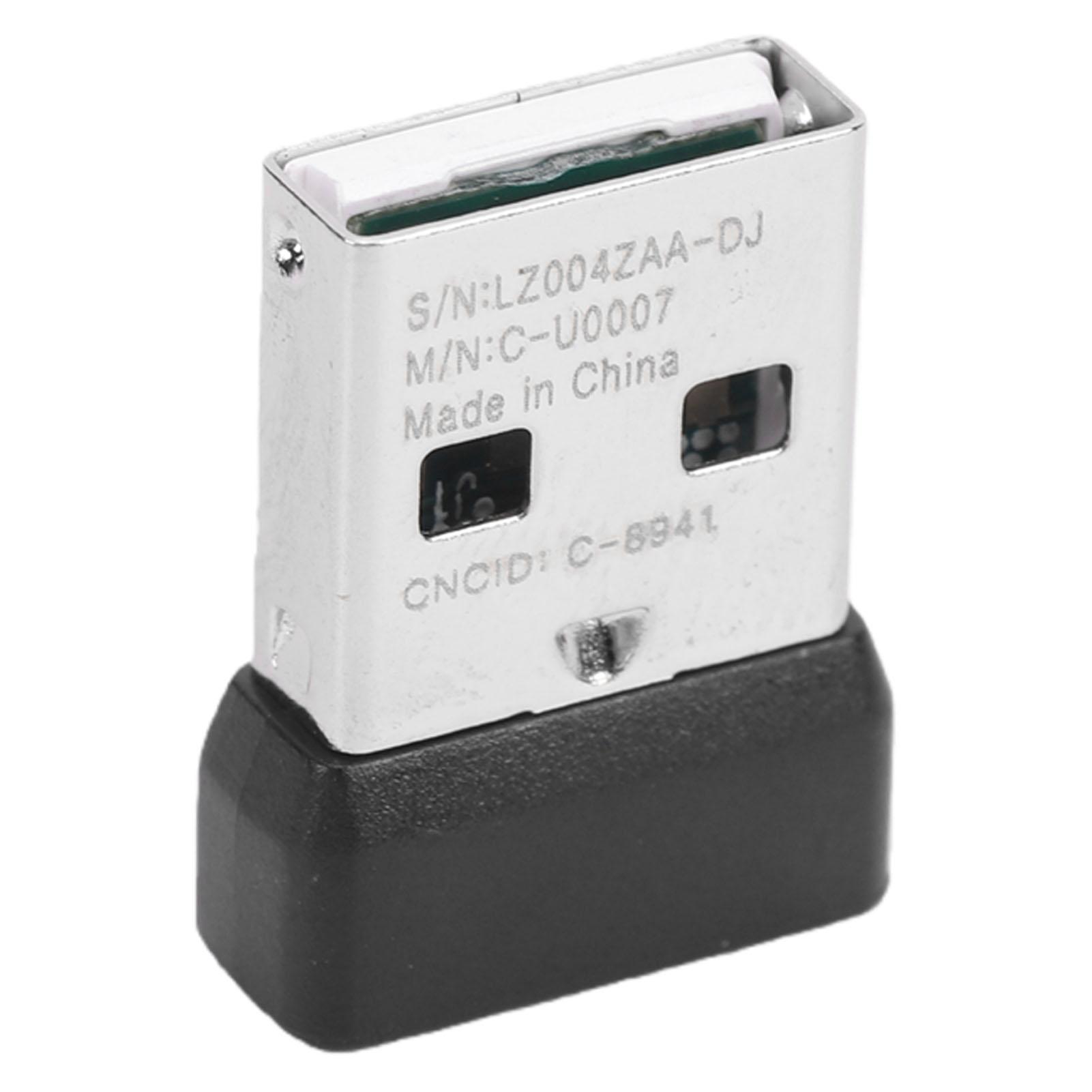 Приемник для набора беспроводной клавиатуры и мыши Logitech MK220 MK235 MK240 Nano MK260 MK270 MK275 MK345 Автоматическое сопряжение USB white