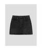 8seconds Denim Mini Skirt Black