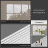 3D Double-Sided Photography Backdrop with Tree Shadows, Blue Sky, and White Clouds for Still Life, Food, and Makeup Photography.