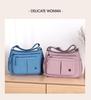 Casual Crossbody Tas voor Dames met Grote Capaciteit - Lichtgewicht Nylon, Meerdere Vakken voor de Zomer