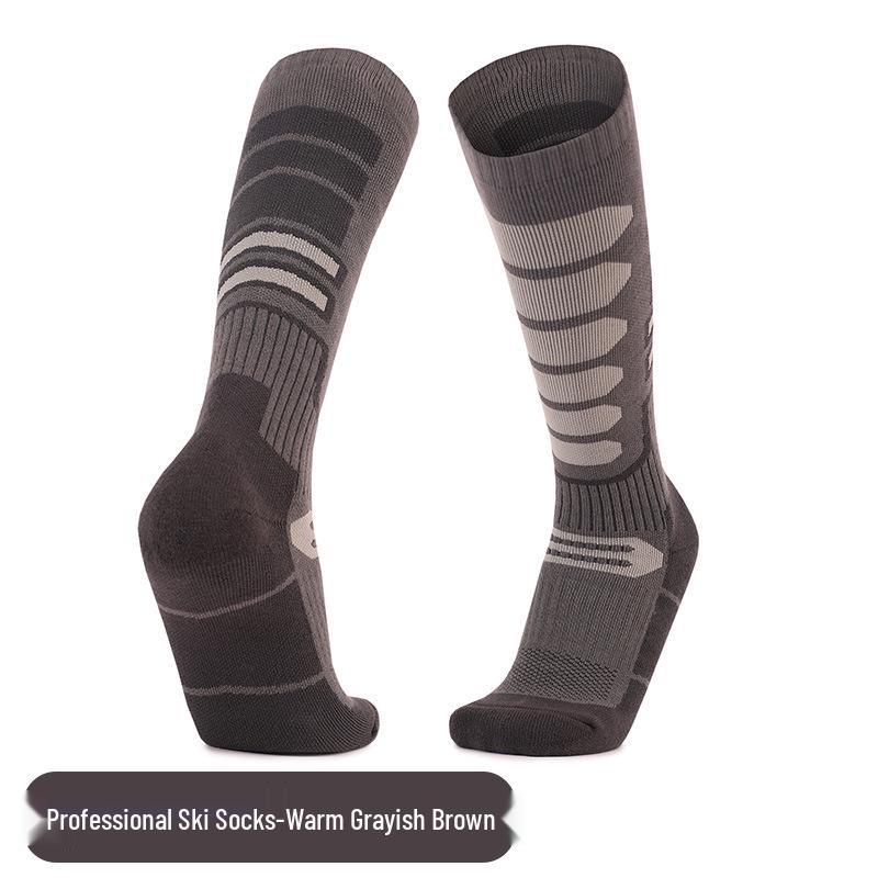 

Унисекс Теплые Спортивные Носки Высокой Трубы для Осени/Зимы - Толстое махровое дно, Идеальны для Активного Отдыха и Катания на Лыжах. Men s Size 40-45