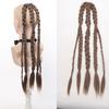 Long Viking Hair Extensions Clip In Handcrafted Braids Pony Tails  Renaissance Warrior Accessories