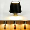 Wireless Table Lamp Wine Bottles LED Bottle Light Outdoor Use Touch Control Desk Light for Restaurants Bars Festival Party