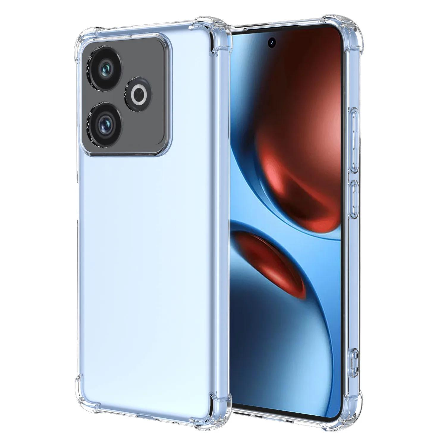 

Four-Corners Shockproof TPU Case for Realme GT 7 7T GT7 Protective Cover Transparent Back Shell Fundas Coque realme GT 7T