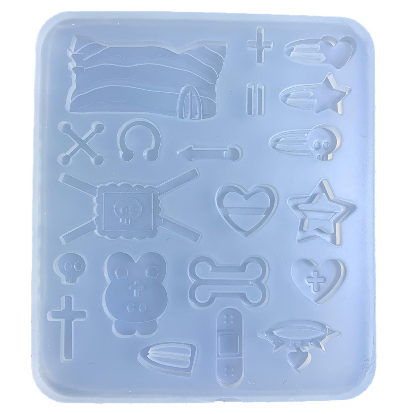 

Практичные аксессуары для рукоделия Удобный набор силиконовых форм для создания различных поделок и проектов по изготовлению украшений ручной работы T1