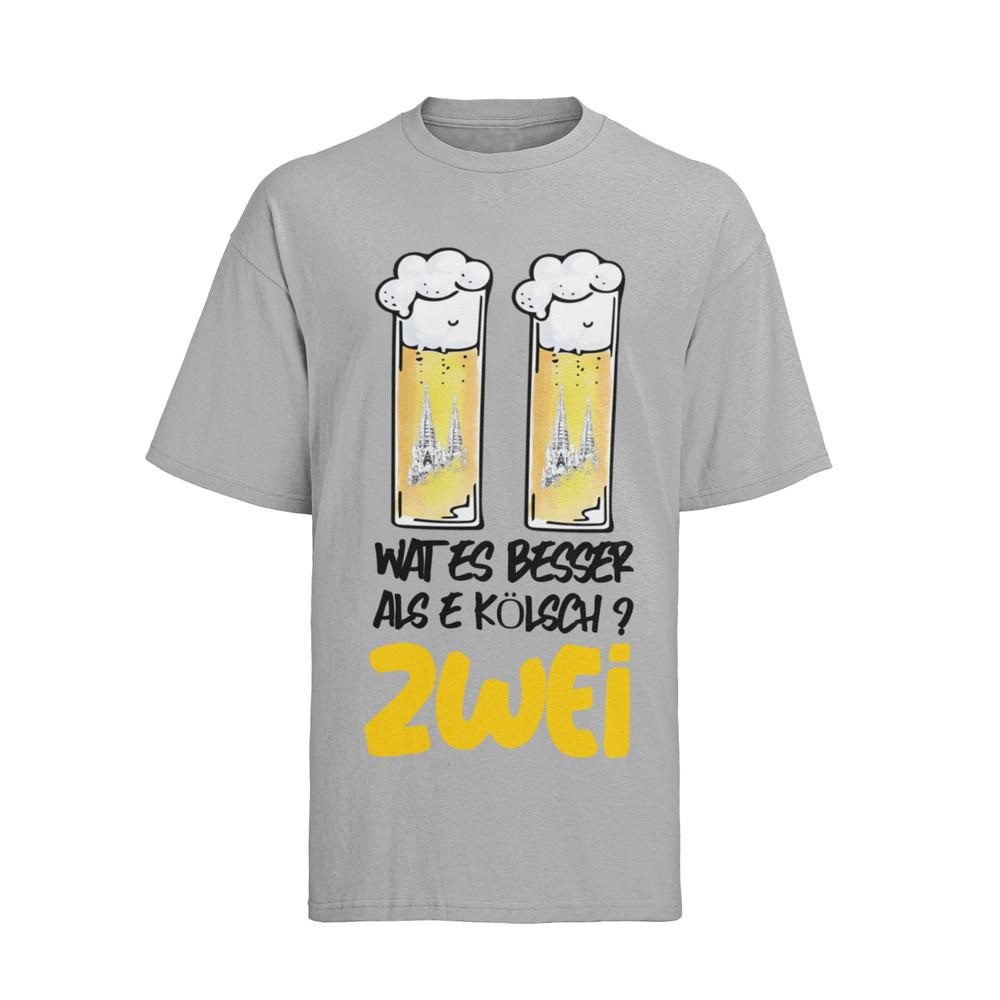 

Dom, Bier, Köln, bütz Karneval mit kölschem Humor Herren T-Shirt Bio-Baumwolle M