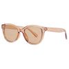 New retro round frame sunglasses simple rice nails high-end sunglasses anti-ultraviolet tide S
