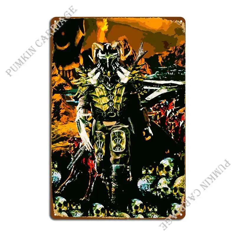 Space Hunter Metal Plaque Wall Decor Cinema Garage Garage Designs Tin Sign Poster 20x30cm(7.8x11.8inch)