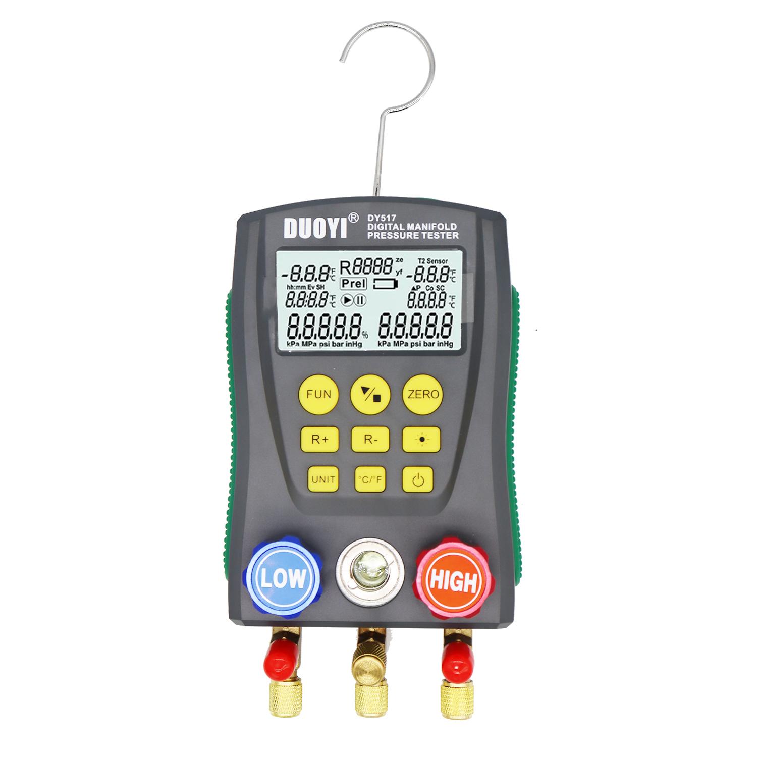 

Electronic digital display pressure gauge Refrigeration vacuum pressure tester air conditioning fluoride tester digital display