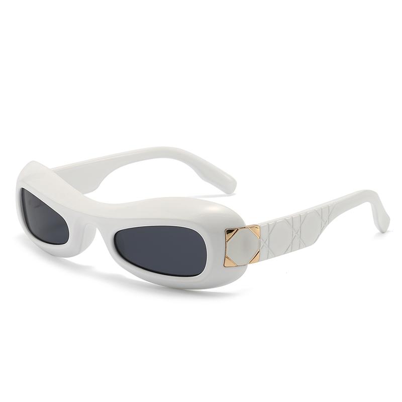 Popular European And American Concept Polygonal Wrapped Style With A Futuristic” Sunglasses Trendyy Sunglasses 8687