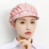 Cotton Chef Cap Flowers Potištěná hygienická čepice Prodyšná pracovní čelenka Kitchen