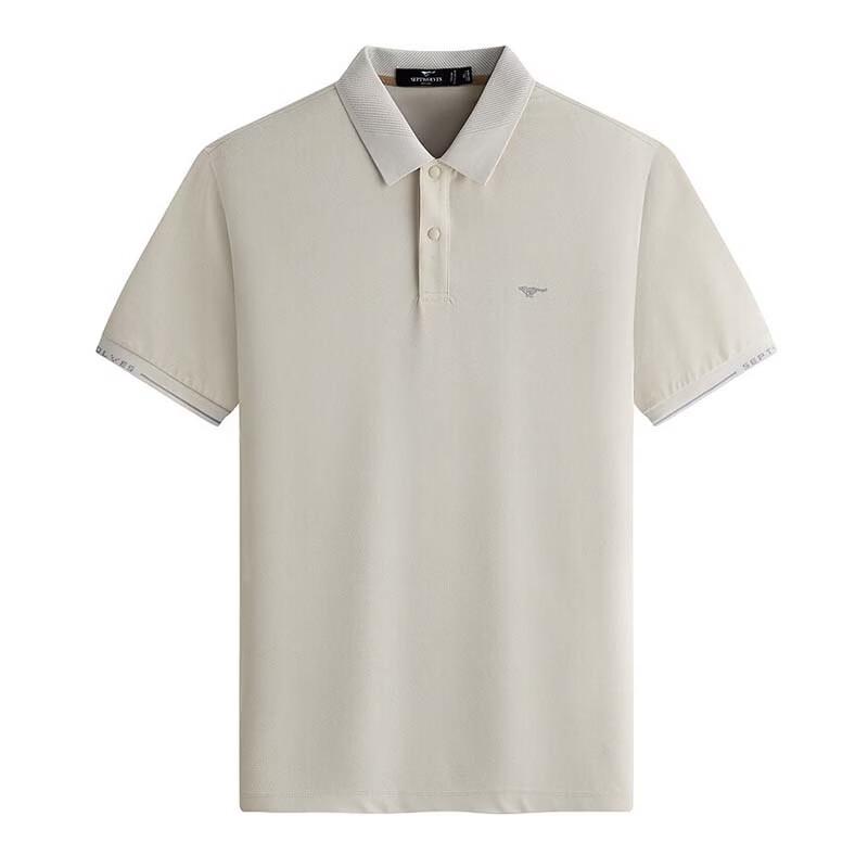 SEPTWOLVES Men's Breathable Short Sleeve Polo Shirt