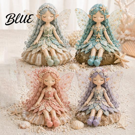 Proyecto de Manualidades para Principiantes Patchwork de Hadas Kit DIY Hadas Florales Costura Haz 4 Muñecos Kit para Principiantes Manualidad Fácil de Usar Decoración del Hogar Hecho a Mano