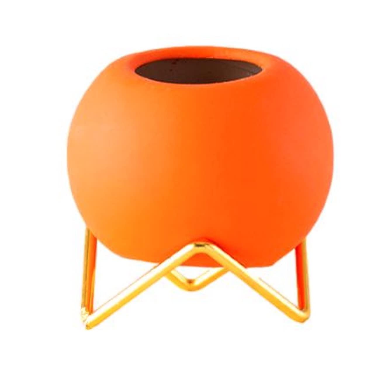 

[Queen-b] Сочный мини-кашпо, цветочный горшок, декоративное растение, ваза, миниатюрное растение, (ОРАНЖЕВЫЙ) оранжевый
