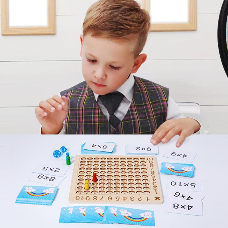 99er Einmaleins Kinder Früherziehung Puzzle 99 Einmaleinsformel Tabelle Grundschüler 99er Einmaleinstafel