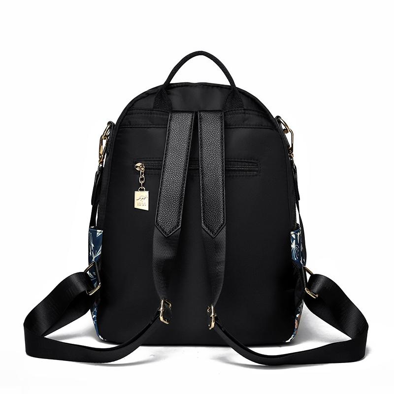 Backpack Women's Printed Oxford Bag Large Capacity Travel Backpack