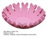 Yousheng Pink Bunny Bowl Candy Tray for Easter Decorations Festive Bunny Candy Dish Easter Gift Basket Home Decor for Family