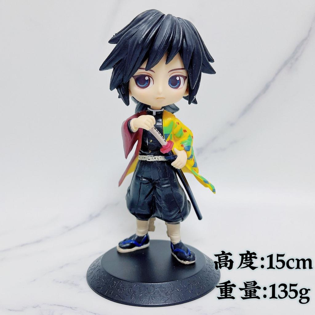 Anime 15cm Dämonentöter Figur Nezuko Tanjirou Zenitsu Inosuke Kyoujurou Giyuu Kawaii Qposket PVC Modell Spielzeug Kinder Geschenk