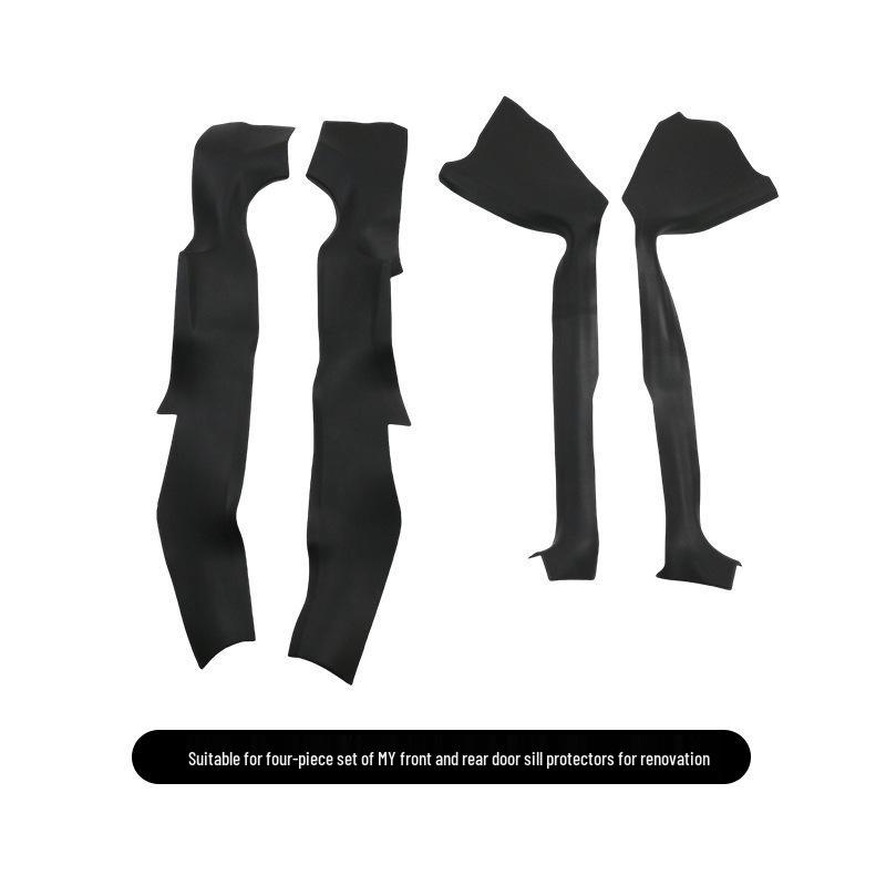 Refreshed Model Y TPE Front & Rear Anti-Kick Door Sill Plates