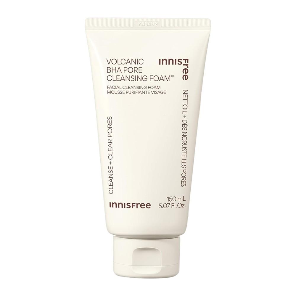 Innisfree Очищающая пенка для пор с вулканическим BHA-комплексом Уход за избыточным кожным салом Ежедневное очищение 150 г