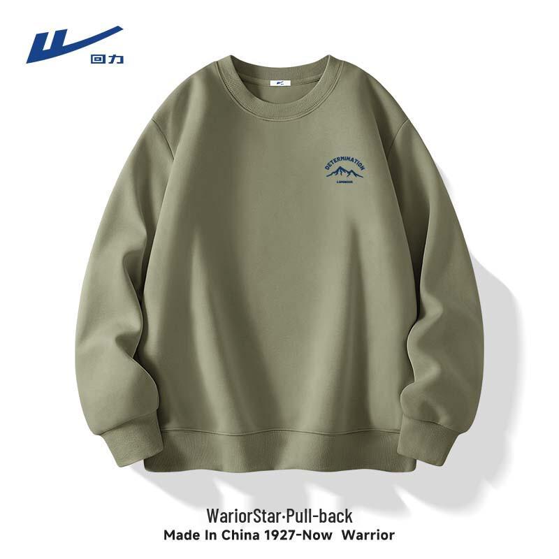 Warrior Men's Casual Crew Neck Sweatshirt