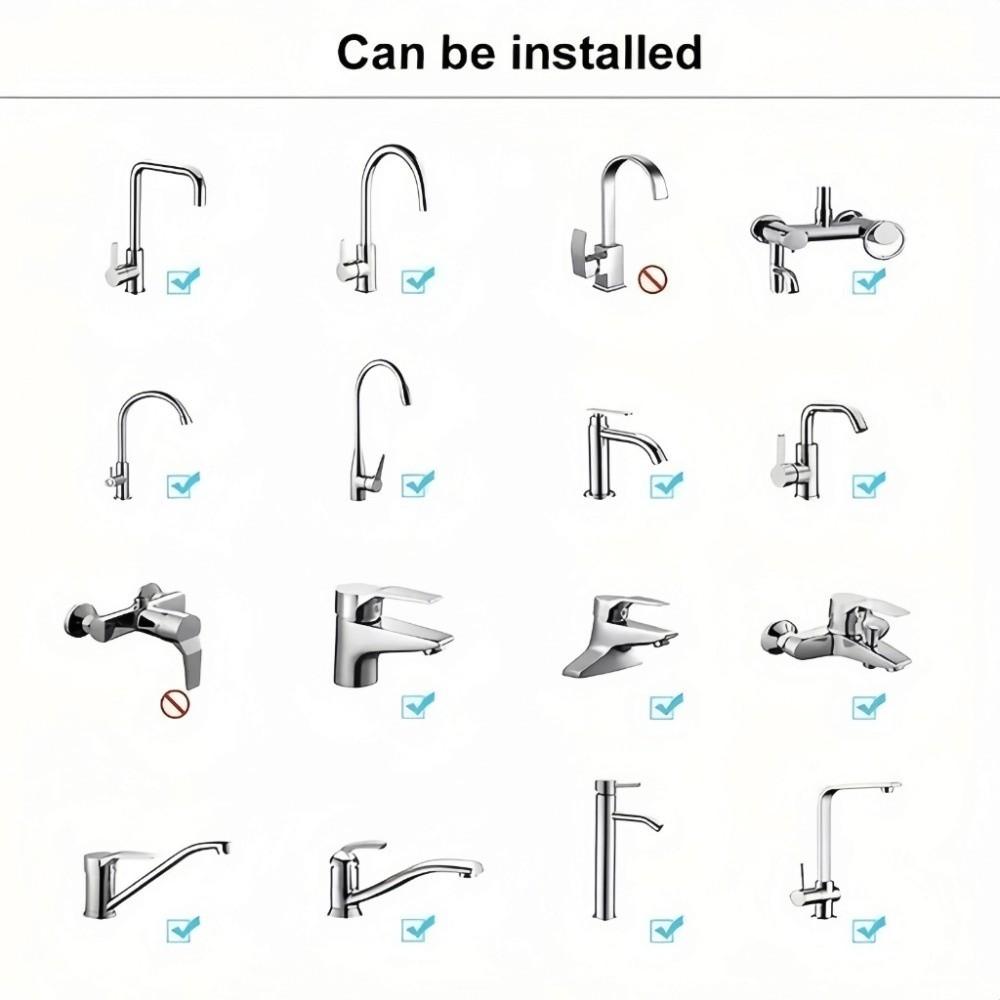 Anti Splash Kitchen Faucet Extender 360° Rotating Spray Water Saving Tap Nozzle  Kitchen Gadgets