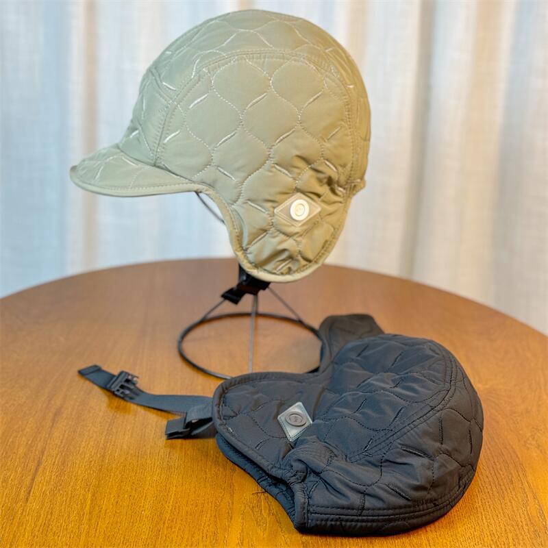 Lei Feng Hat for Men and Women In Winter Thickened Velvet Lamb Wool Warm Ear Protection Hat Outdoor Skiing and Cycling Pilot Hat