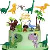 12pcs Dinosaur Mini Figures Set Dinosaur Cake Toppers for Children's Party