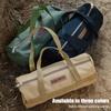 New Camping Tent Pegs Bag Cylindrical Stake Storage Backpack Portable Miscellaneous Bag Storage Box Toolkit Camping Equipment