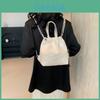 Trendy Minimalist Korean Style Bucket Bag With Soft Pu Material And Chic Colors