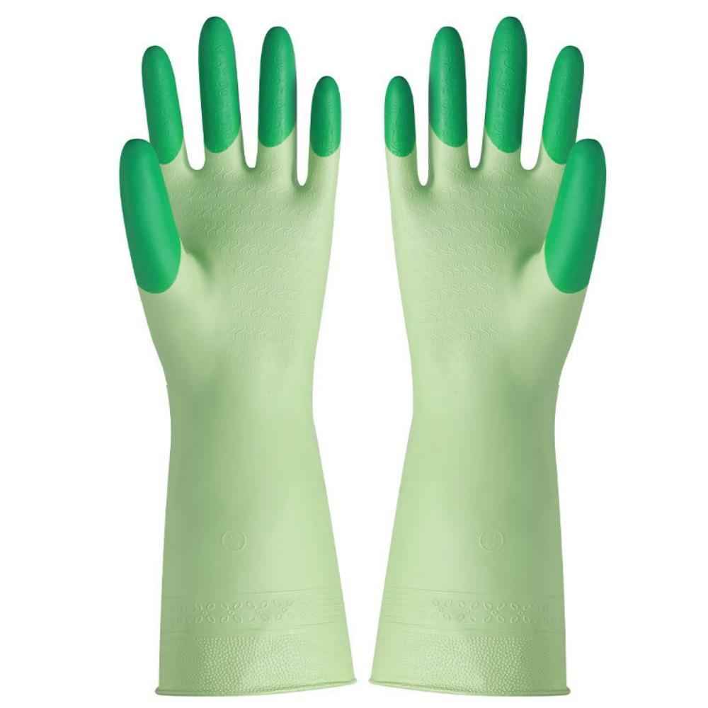 Kitchen Cleaning Gloves Wear Resistant Rubber Dishwashing Gloves Waterproof Cleaning Gloves Eco-Friendly For Kitchen Cleaning