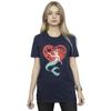 Disney Womens/Ladies The Little Mermaid Love Daddy Cotton Boyfriend T-Shirt