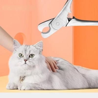 Hot Sales Professional Pet Nail Clipper Sharp Safety Animal Grooming Toe Trimmer Stainless Steels Finger Cutter for Dog and Cat
