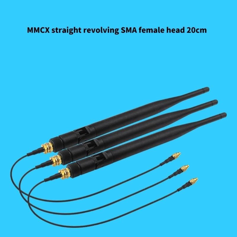 External Antennas Antennas MMCX Straight Male to SMA For OpenWrtOne Boosting Wireless Signal Coverage And Stability