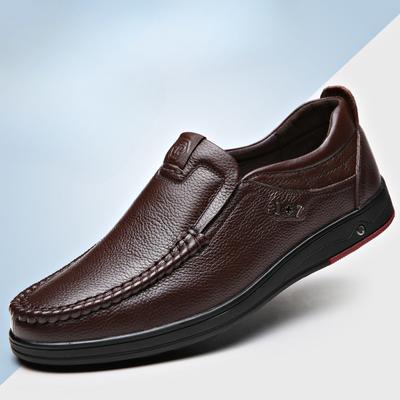 Winter Genuine Leather Men Casual Sneakers Shoes Men Summer Luxury  Mens Loafers Moccasins Autumn Driving Shoes Man Sneaker