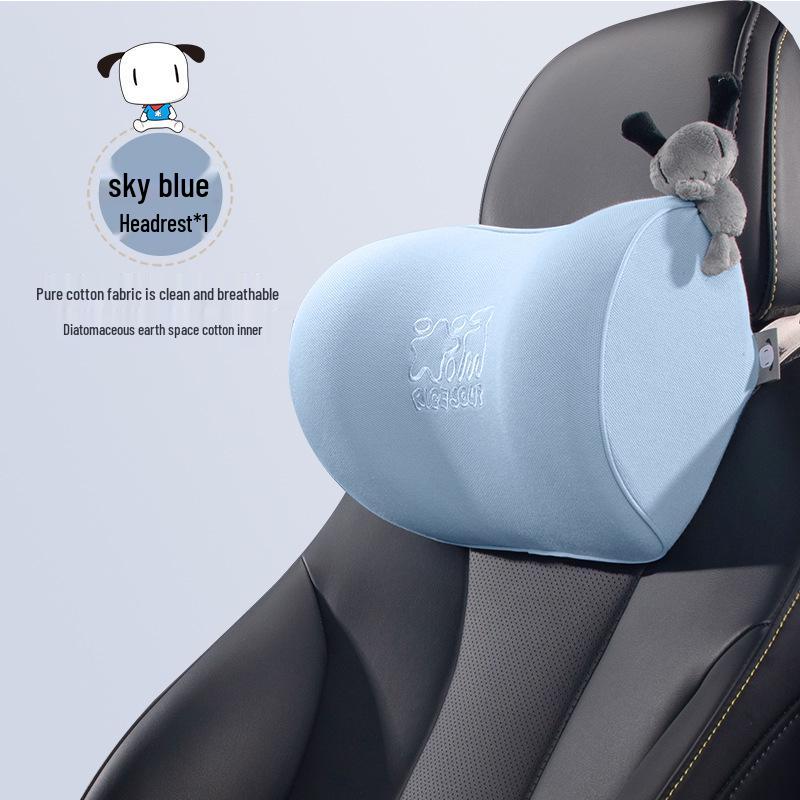 

Car Backrest Lumbar Support - Memory Foam, Universal Fit for All Seasons New Arrival