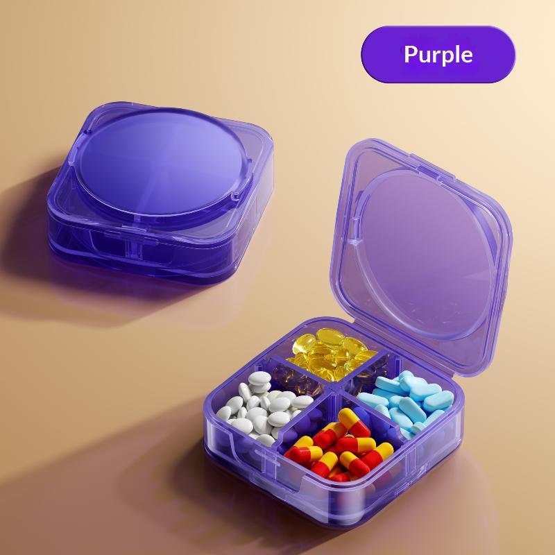 1/7 Days Week Pill Organizer Morning And Night Pill Holder Storage Box Splitter Travel Medicine Organizer Portable Medicine Box