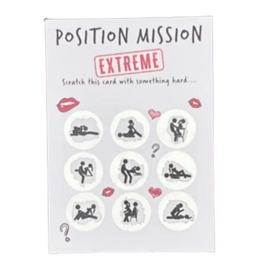 1Pc/3Pcs Scratch Card Naughty Sex Position Scratching Card Anniversary Holiday Romantic Date Night Game for Couples