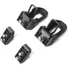 Jeep Hood Latch For 2007-2018 Jeep Wrangler Jk JL Black Stainless Steel Catch Kit Accessories To 2018 Jeep Wrangler