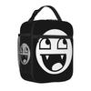 Borsa termica per il pranzo Epic Face Meme Y2K Vampiro per Viaggio, Borsa termica portatile divertente, Borse Bento ad alta capacità
