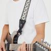 Adjustable Guitar Strap  Acoustic Guitar Shoulder Belt Strap with Leather Ends Stringed Instrument Accessories