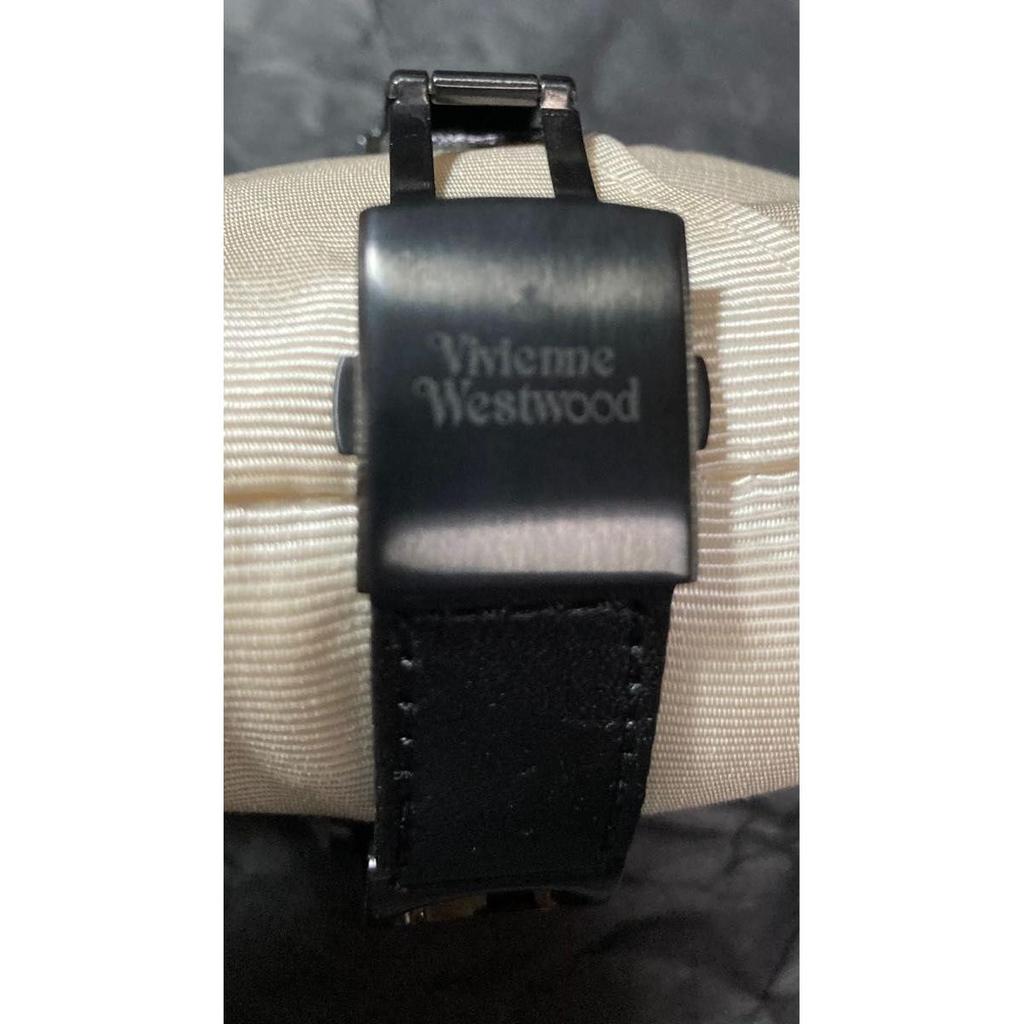 Used Vivienne Westwood Men's Watch Argyle Black VW23C1-B34
