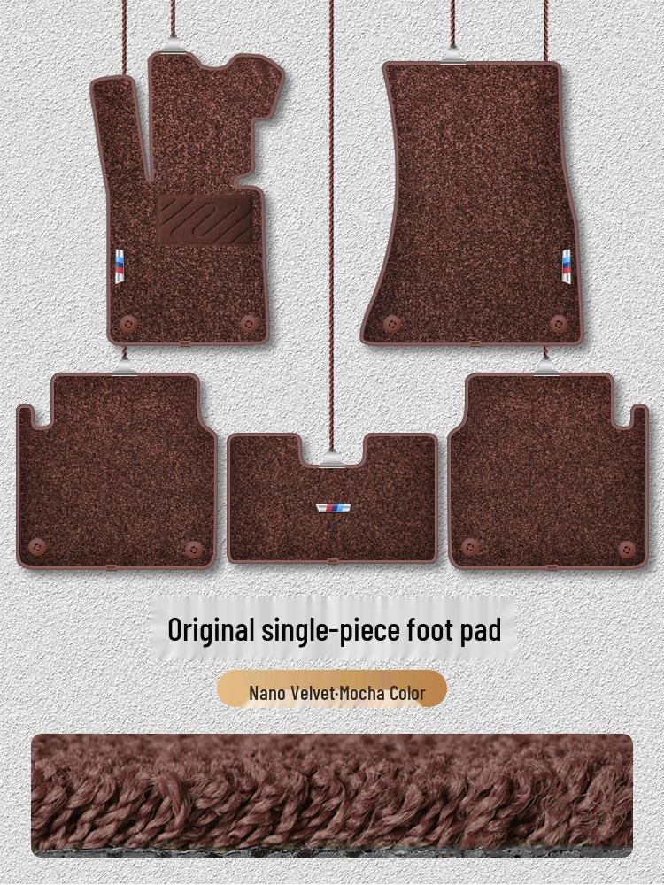 Silk Coil Floor Mats for BMW: 5, 3, 7 Series, 525Li, 530Li, 320li, X1, X3, X5, X6