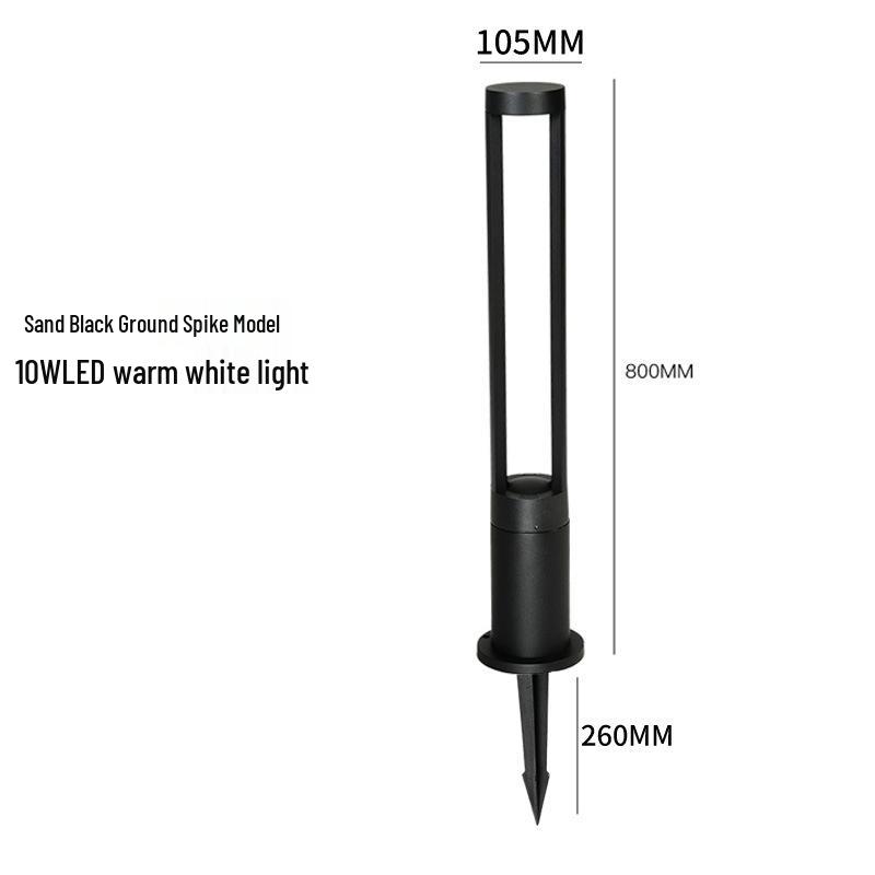 Waterproof LED Outdoor Garden Courtyard Light - Minimalist Design